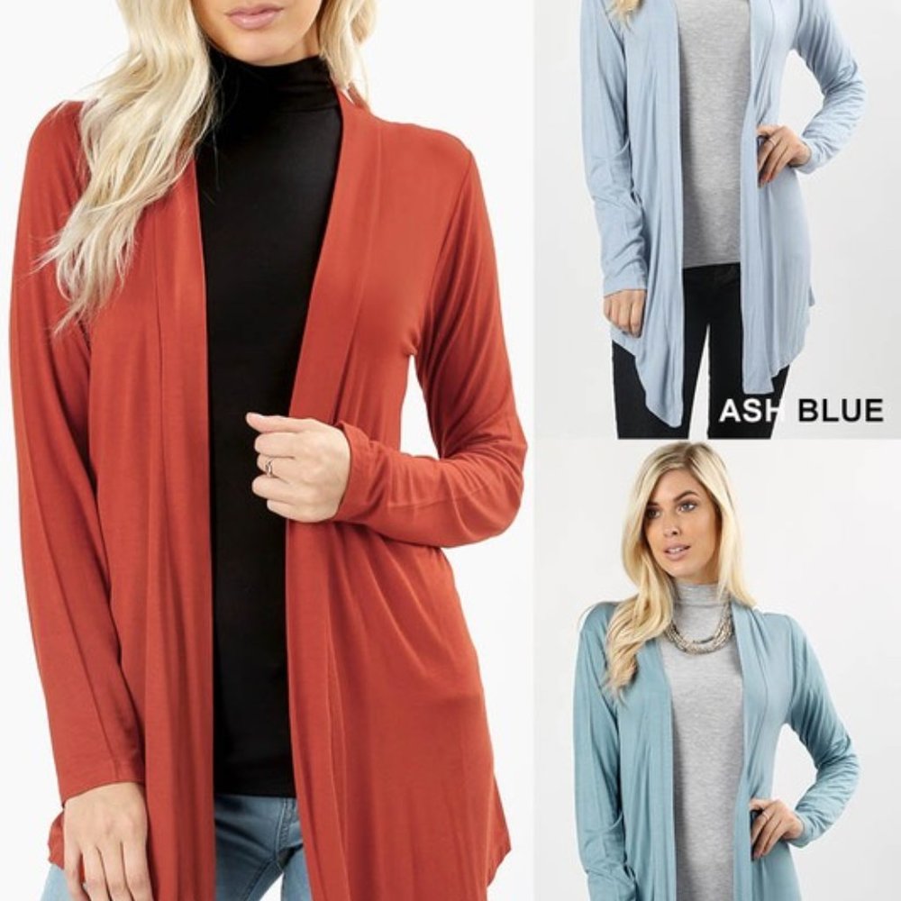 Copper ONLY Lightweight Cardigan Layering Piece